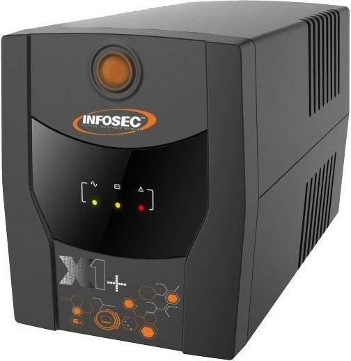 UPS Infosec X1+ 1300 IEC, 1300VA, 720W, 6x C13, e zezë