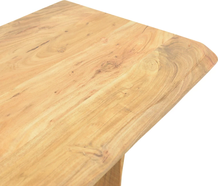 Konsolë Mende, dru akacie natyral, 110x50x76cm