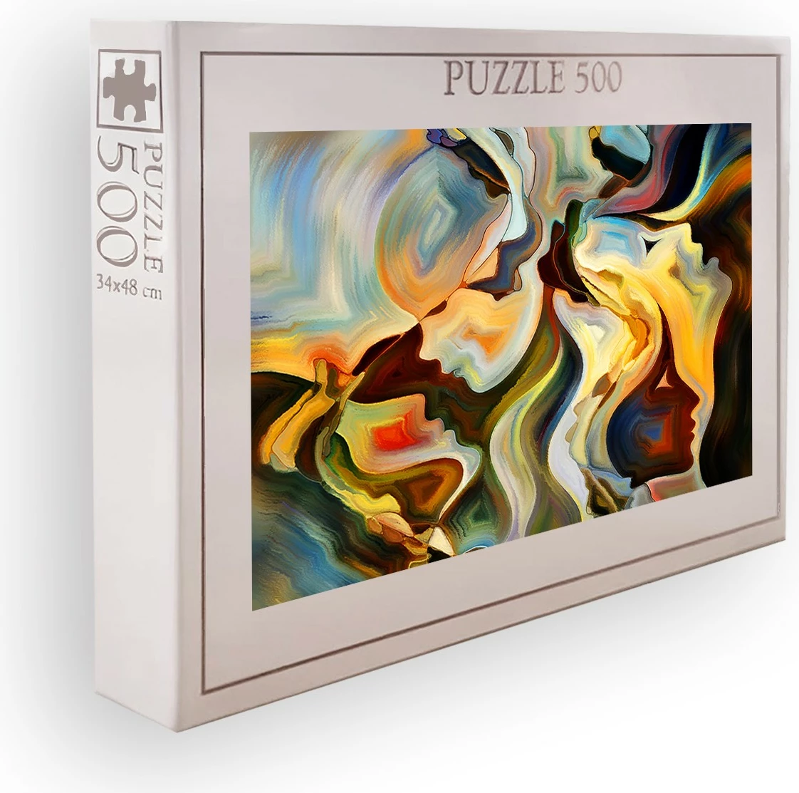 Puzzle 500 copa, shumëngjyrësh, Evila Originals, PZL_098_500