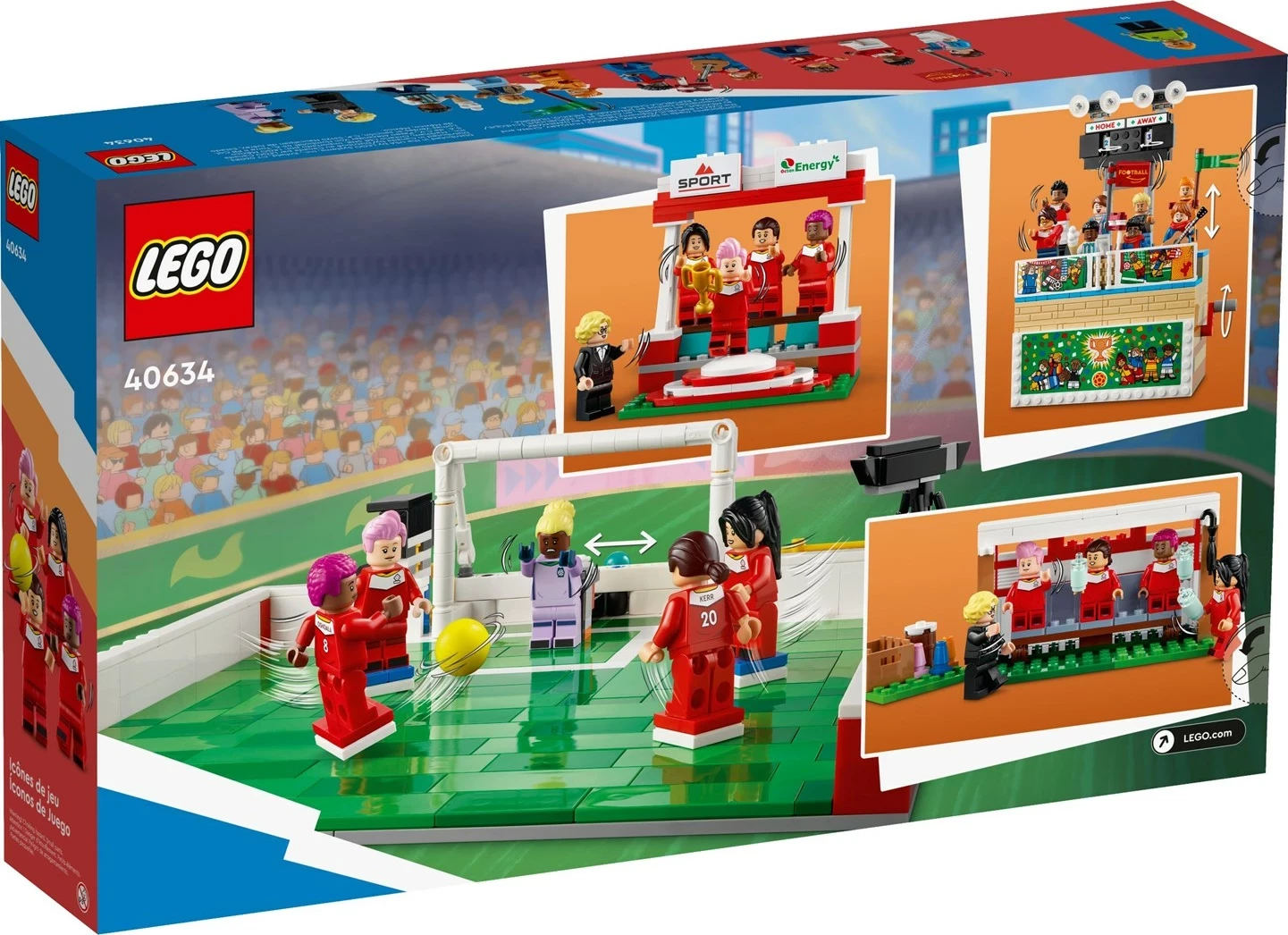Set LEGO Icons of Play 40634, 899 pjesë, për fëmijë 10+