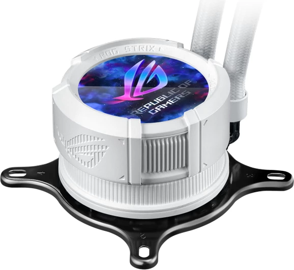 Ftohës ujor AIO CPU ASUS ROG Strix LC III 360 ARGB LCD, 360mm, ARGB, LCD, i bardhë
