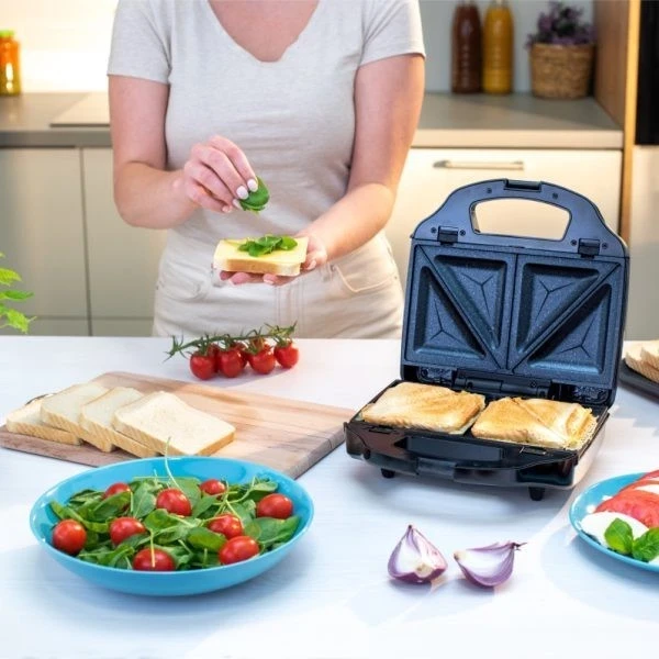 Toster 3 në 1 Zelmer ZSM7900, 900 W, i zi