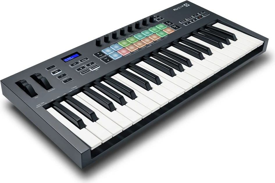 Tastierë MIDI novation FLkey 37, 37 taste, për FL Studio, e zezë