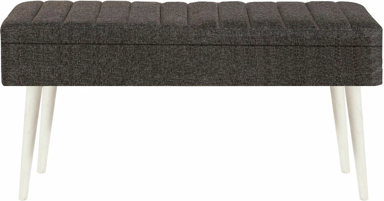 Set tavoline me karrige për ngrënie, e zgjatshme, 5 pjesë, Skye Decor Vina 1053-4, e bardhë dhe antracit
