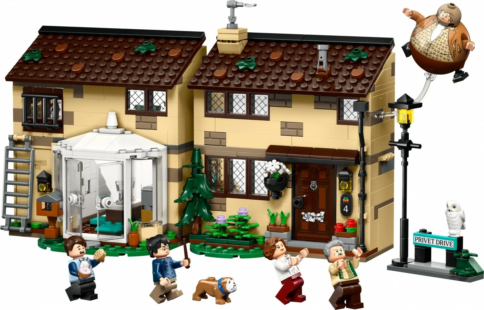 Set LEGO Harry Potter 76451 Privet Drive, 639 pjesë, i madh