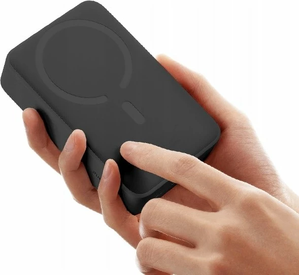 Power bank magnetik Baseus EnerFill FM41 20000mAh 20W, USB-C, karikim pa tela 7.5W, i zi, me kabllo