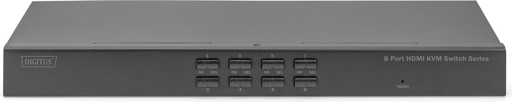 Switch KVM Digitus Desktop 8-Port HDMI, 4K UHD, Single View, USB, i zi