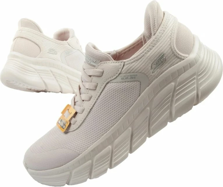 Atlete femra Skechers Bobs B Flex SLIP-INS, ecru