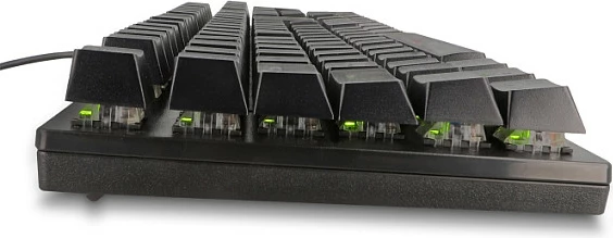 Tastierë gaming mekanike DeLOCK, USB me kabllo 1.6 m, RGB, QWERTZ gjermane, e zezë