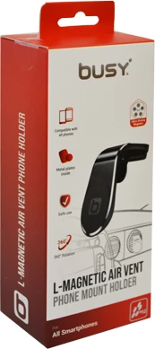 Mbajtës magnetik për telefon Busy -Black