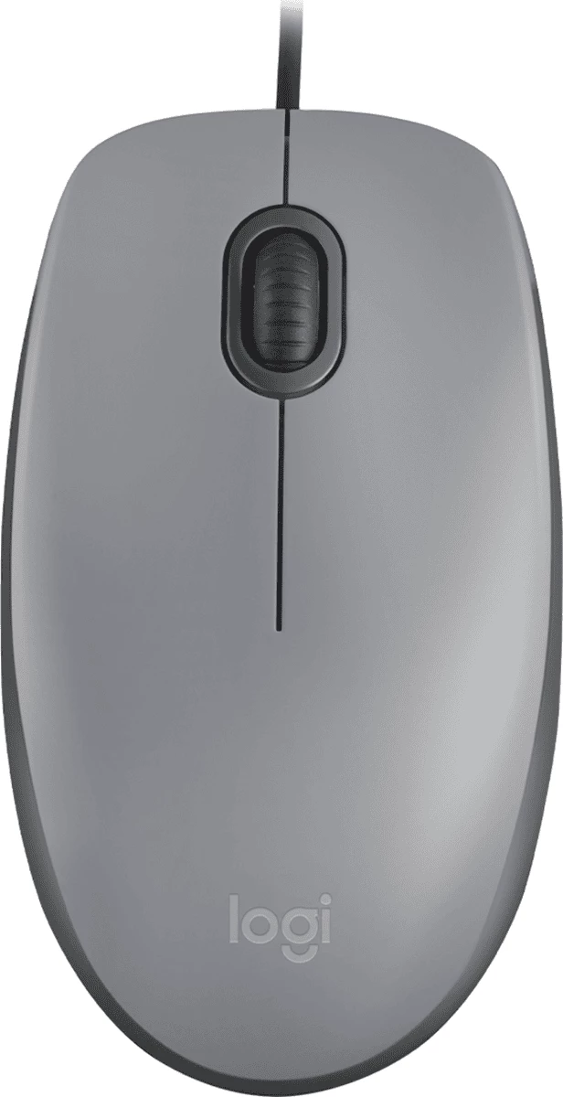 Maus Logitech M110 Silent 910-006760 me kabllo gri