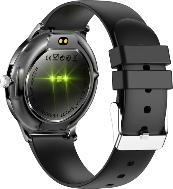 Smartwatch, Colmi, V89, ekran 1.43" AMOLED 466×466, thirrje Bluetooth, IP67, Android/iOS, e zezë