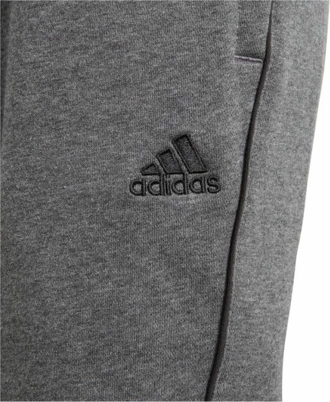 Pantallona sportive për fëmijë adidas Core 18, gri