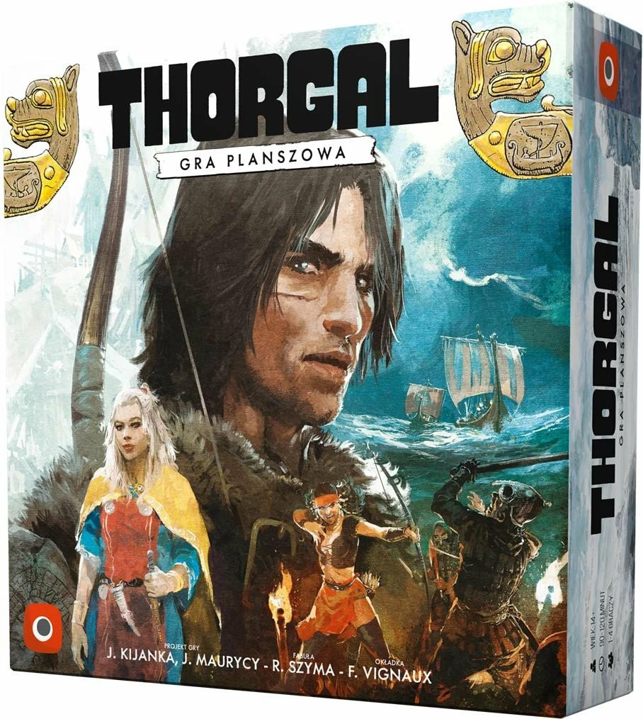 Lojë tavoline Portal Games Thorgal, kooperativ, 1-4 lojtarë, 14+, 90-120 min, gjuhë polonisht