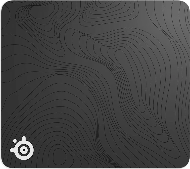 Mauspad SteelSeries QcK L Topographic, 45x40 cm, 2 mm, gri