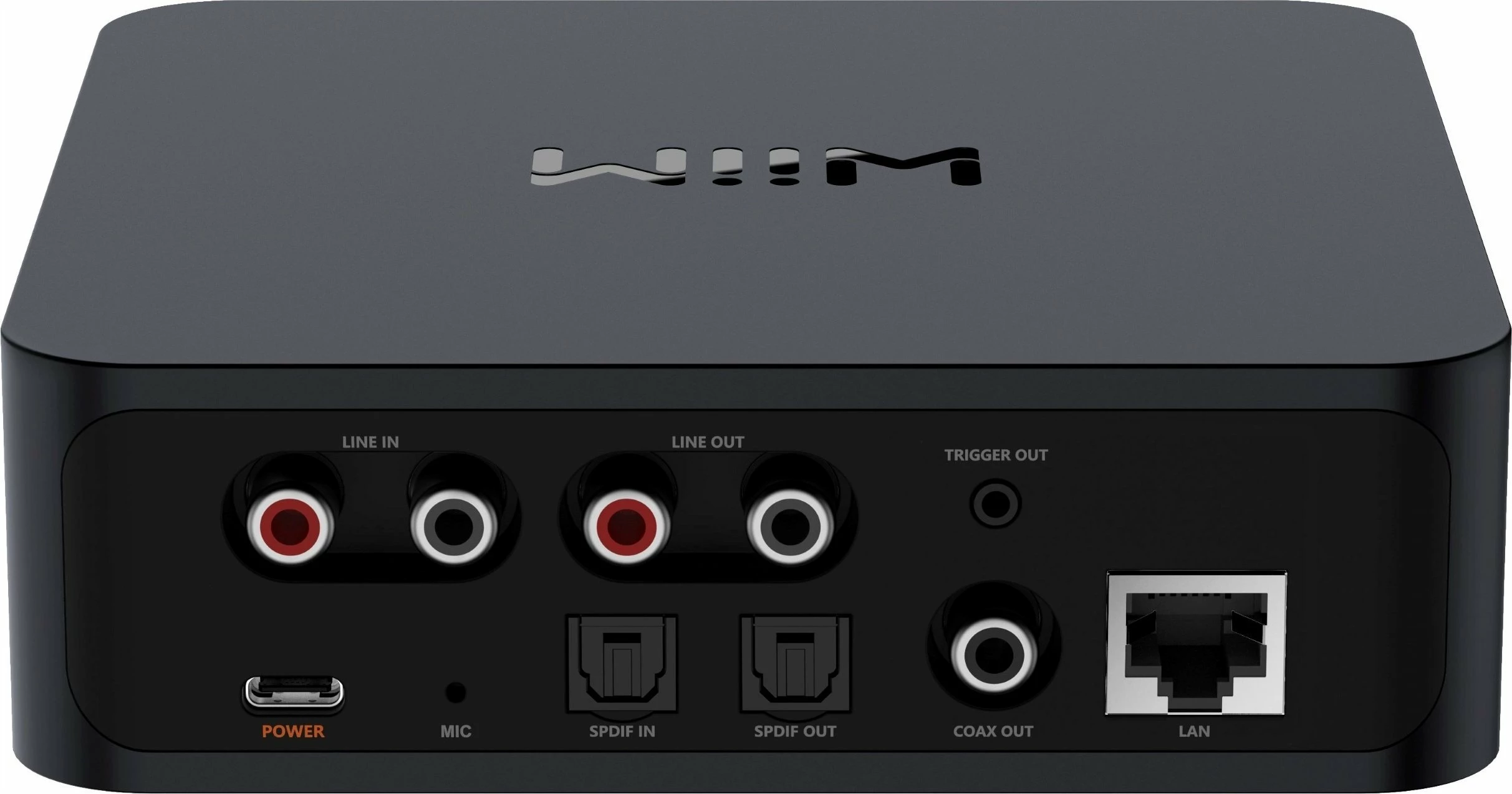 Streamer audio WiiM Pro Plus Roon Ready Hi-Res, Wi‑Fi/Bluetooth/Ethernet, i zi, me telekomandë