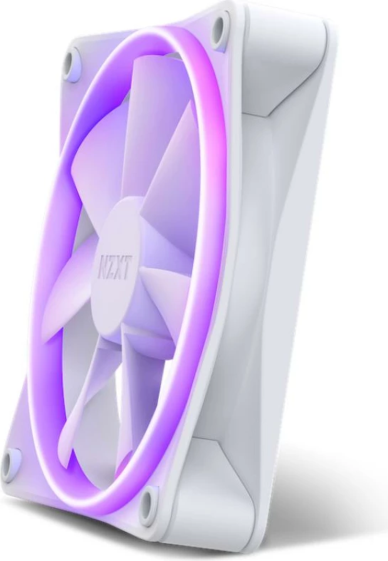 ventilator kasë kompjuteri NZXT F Series F120 RGB 120mm 500rpm 27-32dB (RF-R12TF-W1) i bardhë, set 3 copë