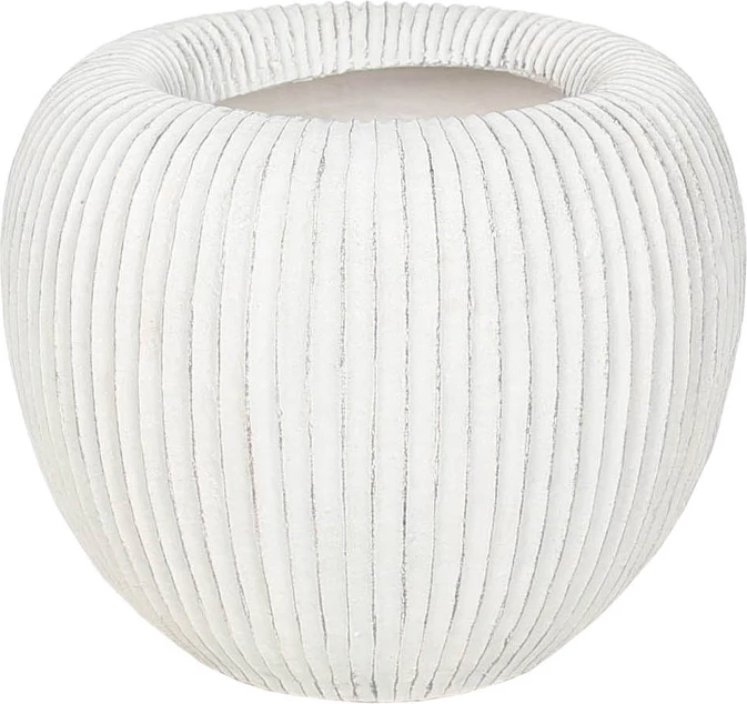 Vazo Nireas, e bardhë, 43x43x34cm, MgO