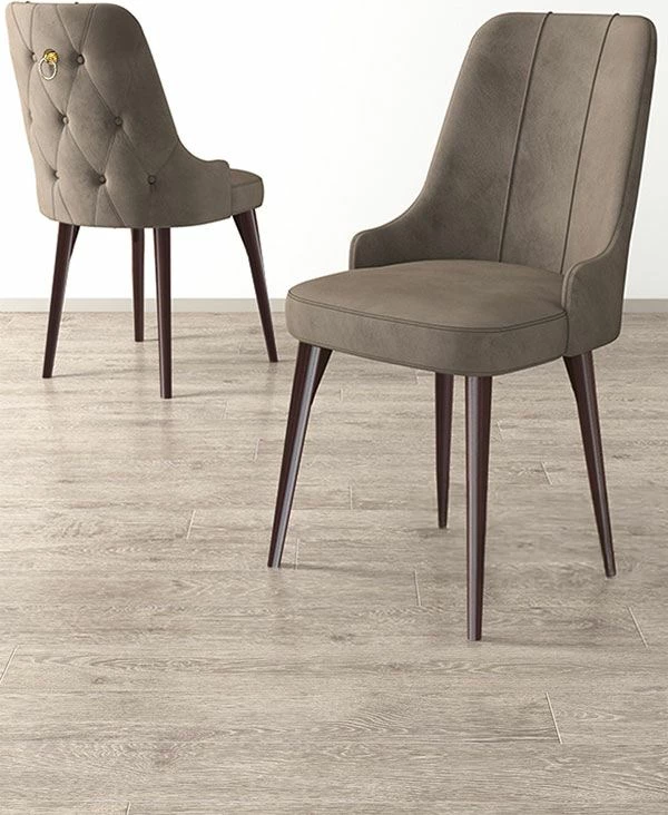 Set karrigesh (2 copë) Hanah Home Newa, kapuçino, kafe