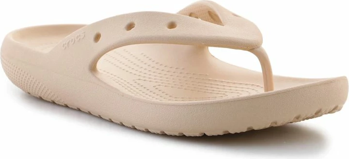 Papuqe flip-flop Crocs Classic Flip V2, bezh [Madhësia: 41 - 42]