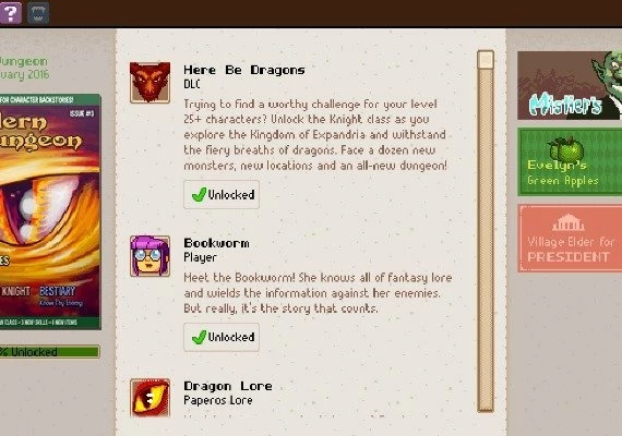 Knights of Pen and Paper 2: Here be Dragons DLC EN/DE/FR/IT/RU/ES Global
