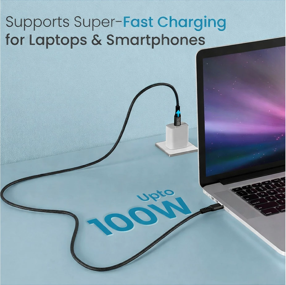 Adapter kabllo Equip USB-C në HDMI + USB-C, PD 100W, 3m, 4K@60Hz, e zezë