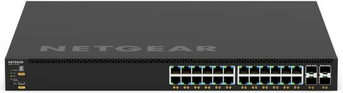Switch NETGEAR GSM4328-100AJS, Managed, L3, Gigabit Ethernet, PoE, Rack mounting, 1U, e zezë