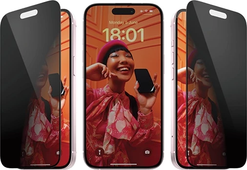 Mbështjellës PanzerGlass Privacy Bundle 3in1 për iPhone 15 Pro Max, Transparent