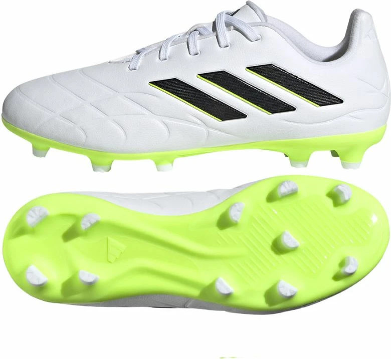 Atlete për fëmijë adidas COPA PURE.3 FG, të bardha