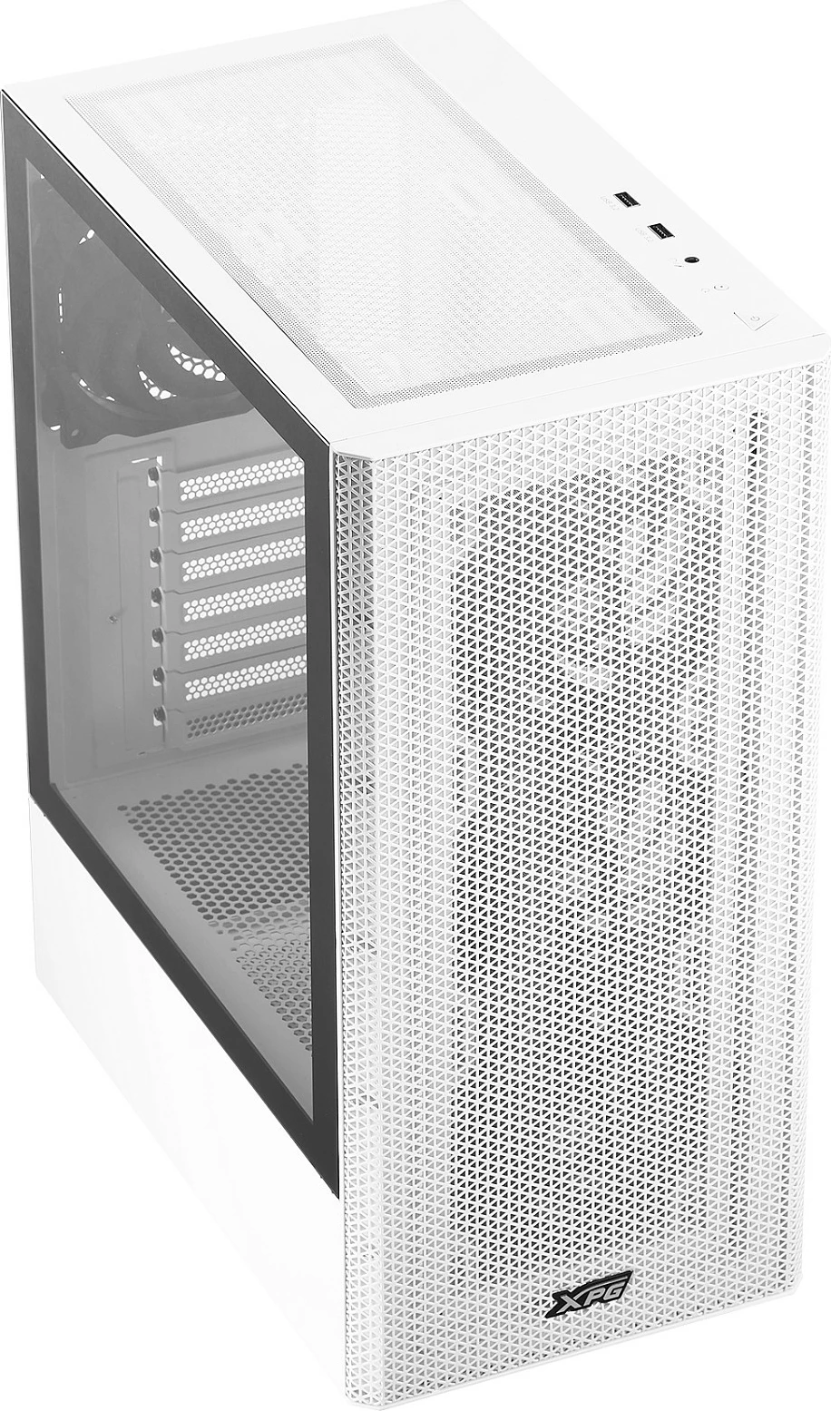 Kasë PC ADATA XPG VALOR MESH Midi Tower, ATX/mATX/Mini-ITX, 4x120mm fanë, e bardhë