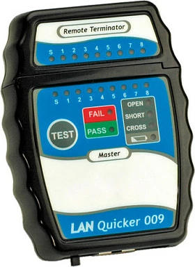 Tester kabllo LAN VALUE LAN Quicker 009, RJ45