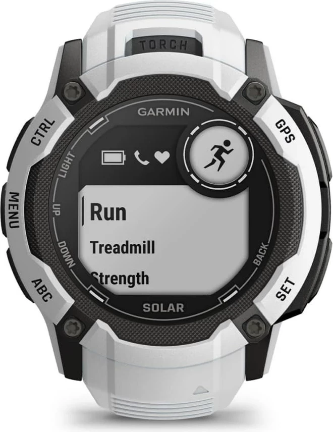 Smartwatch Garmin Instinct 2X Solar, 50mm, GPS, Bardhë