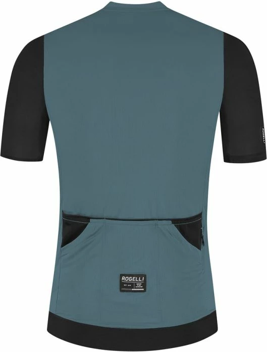 Fanellë çiklizmi për meshkuj Rogelli, kaltër e zezë