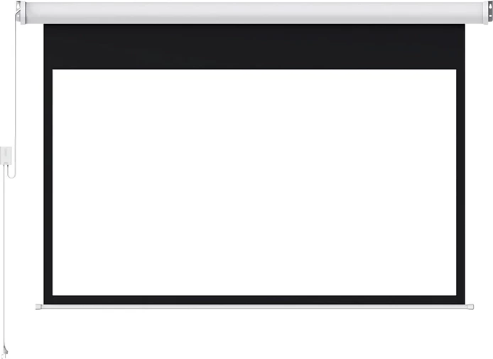 Ekran projektori elektrik, BlitzWolf BW-VS13, 100-inch 16:9, montim tavan/mur, i bardhë