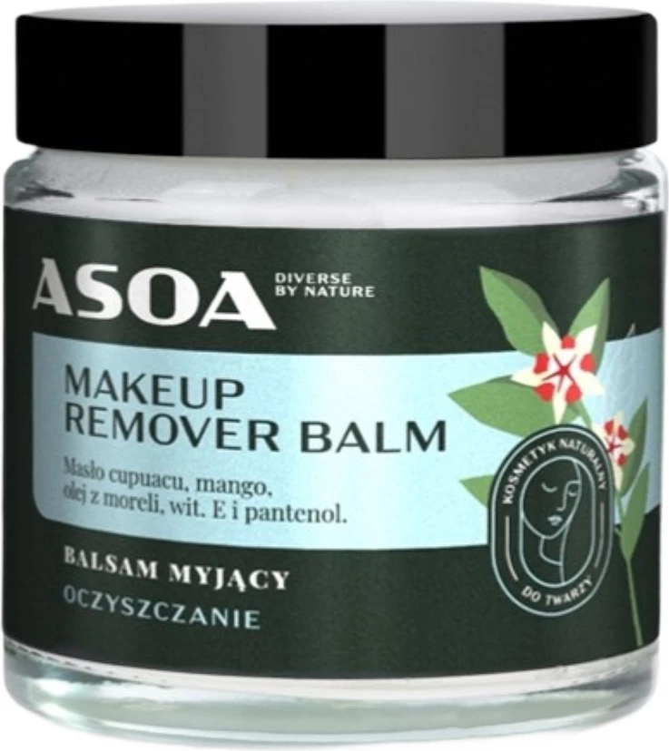 Balm për heqje grimi Asoa për femra, 120ml