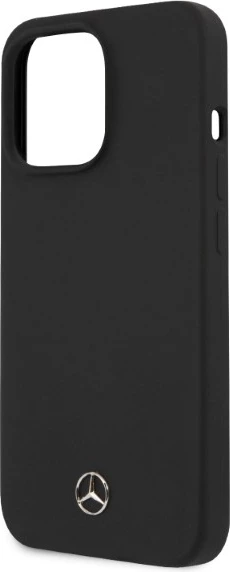 Mbështjellës Mercedes Silicone Line MagSafe për iPhone 13/13 Pro, i zi