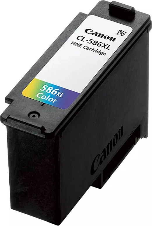 Toner Canon CL-586XL, High (XL) Yield, Cyan, Magenta, Yellow, 1 pc(s), 300 faqe, Single pack