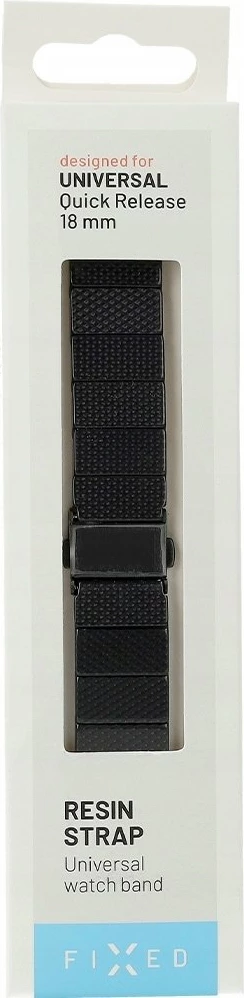 Rrip Smartwatch Fixed Resin Strap Quick Release 18mm, i zi carbon