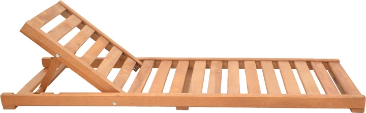 Shezlong Specta dru ahu ngjyrë arre 60x190x50cm