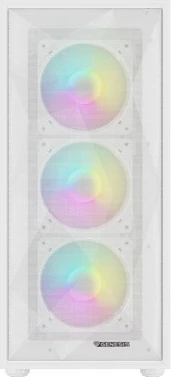 Kasë Natec Genesis Diaxid 605 ARGB, Midi Tower, e bardhë