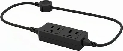 Zgjatues prizash Helos CLASSIC, 3-prizë, 1.5 m, pa switch, 3500 W, i zi