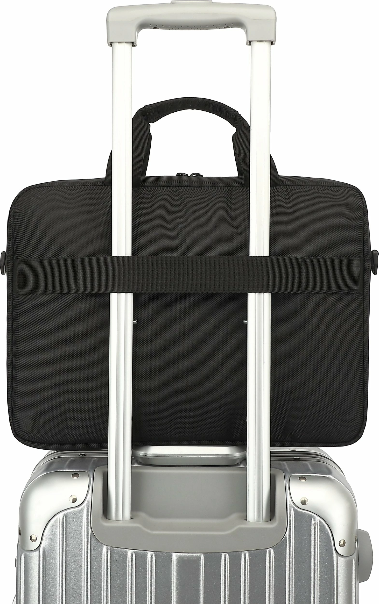 Torbë laptopi ZOY ProBag ZLB16 16", e papërshkueshme nga uji, poliuretan, zezë/gri