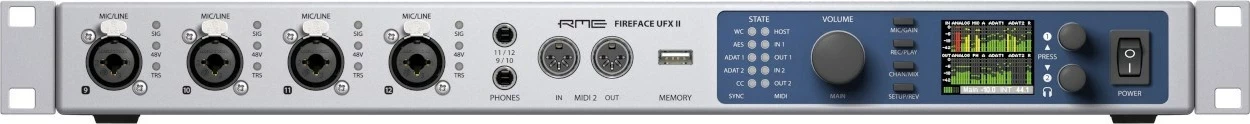 Audio interface RME Fireface UFX II, USB, Blue