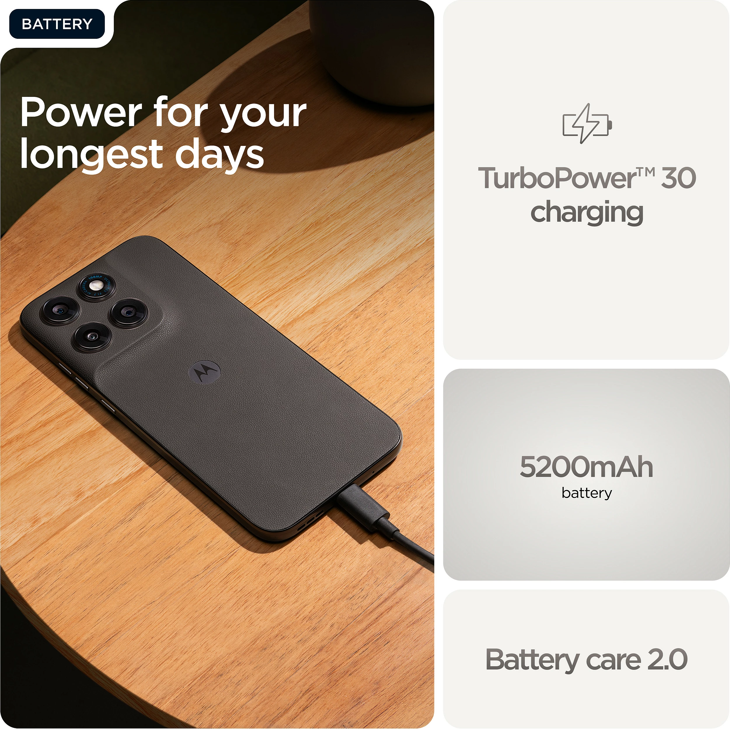 Celular Motorola moto g77, 8GB RAM, 256GB, 108MP, 6.8" Extreme AMOLED, 5G, PANTONE Black Olive