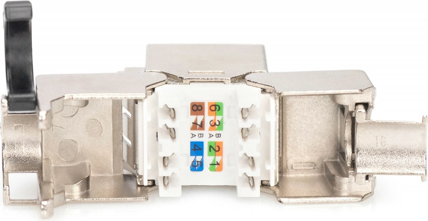 Modul Keystone RJ45 Digitus DN-93816, Cat 8.1, Shielded, pa vegla, Çelik