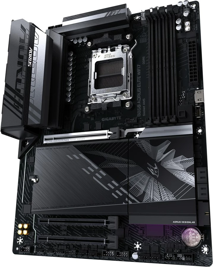 Pllakë amë Gigabyte B850 AORUS ELITE WIFI7, Socket AM5, e zezë