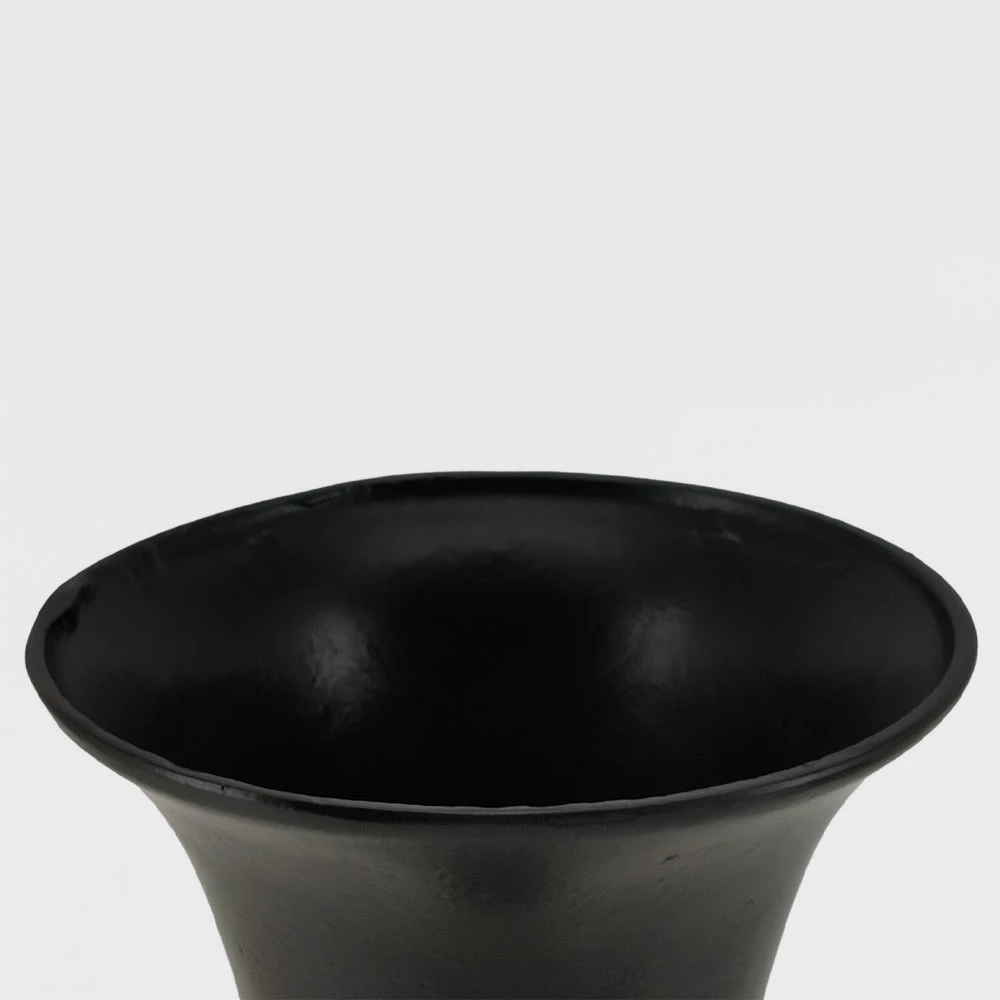 Vazo Flores, alumin i zi, 19x19x55cm