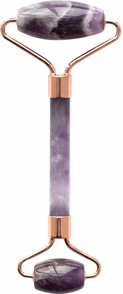 Roller për masazh të fytyrës për femra Fluff Amestist, 1 copë