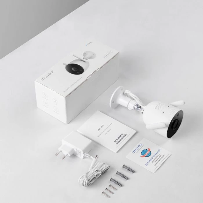 Kamerë sigurie Wi-Fi për jashtë IMILAB EC3 Lite CMSXJ40A 2K 3MP, e bardhë