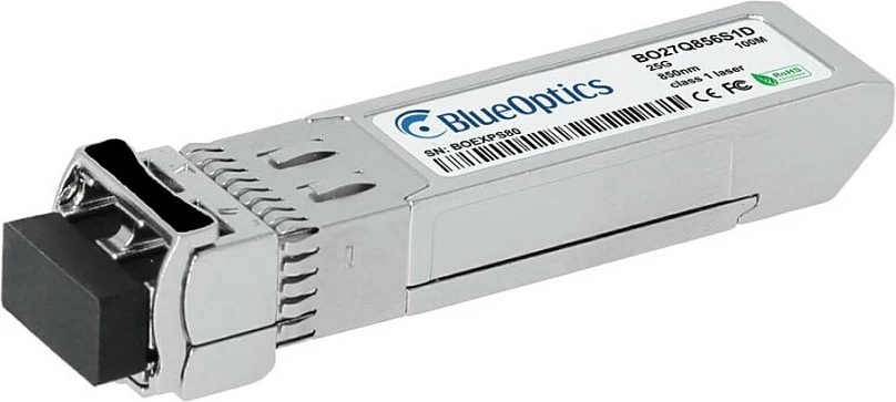 Modul SFP28 BlueOptics BO27Q856S1D, 25GBASE-SR, 850nm, LC-Duplex, 100m, argjend
